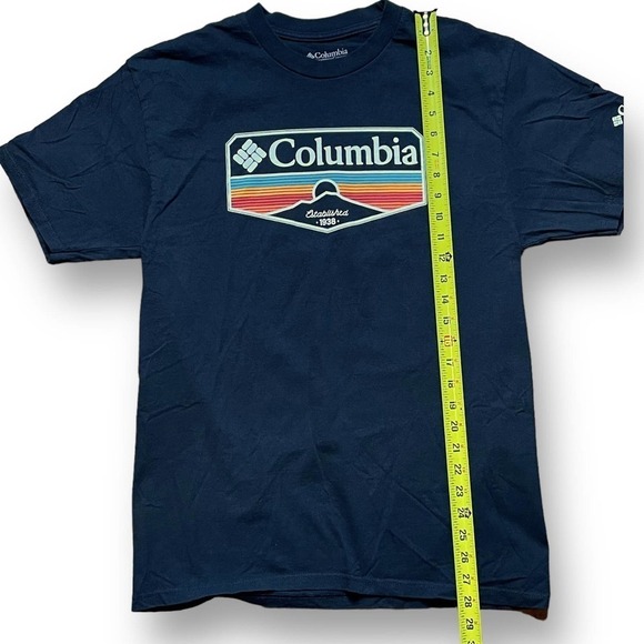 Columbia Men’s Black Logo T-Shirt - Size M - Picture 5 of 6